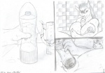 anthro bathroom bathtub big_breasts black_hair blackfox85 breast_fondling breast_play breast_squeeze breast_squish breasts close-up comic curvy_figure dildo felid female fondling genital_close-up genitals hair hand_on_breast holding_breast huge_breasts kitty_vanilji lion mammal masturbation mature_anthro mature_female monochrome music nipples nude overweight overweight_anthro overweight_female pantherine penetration pussy pussy_close-up sex_toy sketch solo squeezing squish toying_self traditional_media_(artwork) vaginal vaginal_masturbation vaginal_penetration voluptuous water
