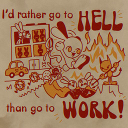 >:( ambiguous_gender anthro biped building car eyewear fire flower glasses group hell jumping key keyring motion_lines necktie nude_anthro open_mouth open_smile pitchfork plant scut_tail short_tail smile tail text tools vehicle wearing_glasses salamanding demon lagomorph leporid mammal rabbit 1:1 english_description english_text hi_res restricted_palette