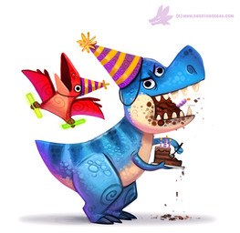 ambiguous_gender black_eyes blue_body blue_scales cake candle claws clothing cutlery dessert duo eating fangs feral fire food fork glowstick hat headgear headwear kitchen_utensils open_mouth party_hat plate red_body red_scales scales simple_background size_difference tan_body tan_scales teeth tools white_background piper_thibodeau dinosaur prehistoric_species pterosaur reptile saurischian scalie theropod tyrannosaurid tyrannosauroid tyrannosaurus tyrannosaurus_rex digital_media_(artwork) digital_painting_(artwork) painting_(artwork)