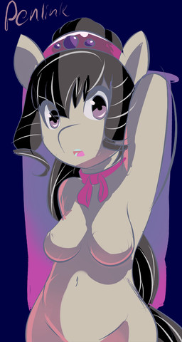 anthro anthrofied black_hair bow breasts collar earth_pony equine female friendship_is_magic hair headband horse looking_at_viewer mammal my_little_pony no_nipples nude octavia_(mlp) penlink pony solo wide_hips
Rating: Questionable
Score: 4
User: zlurker
Date: January 29, 2014