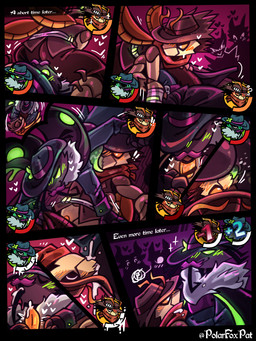 69_position antennae_(anatomy) anthro anthro_on_anthro anthro_penetrated anthro_penetrating bar bodily_fluids butt clothed clothing cowboy_hat cum cum_in_mouth cum_inside cum_on_tongue duo facesitting fluffy gameplay_mechanics genital_fluids genitals glowing glowing_eyes gui hat headgear headwear health_bar male male/male markings neck_tuft oral penetration penis proboscis_(anatomy) public reversal sex sitting sitting_on_another slit_penis smug tongue tuft undressing wing_eyes wing_markings wings polarfoxpat brawlhalla european_mythology greek_mythology jewish_mythology mythology kor_(brawlhalla) ragnir_(brawlhalla) ransom_(brawlhalla) relentless_pest_reno_(brawlhalla) reno_(brawlhalla) reno_the_wanderer_(brawlhalla) teros_(brawlhalla) alien arthropod bovid bovine computer_virus_(species) digital_creature dragon grasshopper insect lepidopteran locust mammal minotaur moth mythological_creature mythological_golem mythological_scalie orthopterid scalie western_dragon 3:4 absurd_res comic digital_media_(artwork) hi_res