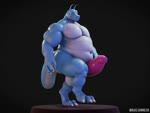 anthro anus backsack balls barazoku belly big_balls big_butt big_pecs big_penis blue_body bouncing_balls bouncing_belly butt claws countershading erection feet genitals huge_butt huge_penis humanoid_genitalia humanoid_penis looking_at_viewer male moobs musclegut muscular muscular_anthro muscular_male navel non-mammal_balls nude overweight overweight_male pecs penis perineum solo tail walking wolke mythology domo_(ben300) alien dragon hybrid mythological_creature mythological_scalie scalie 3d_(artwork) 3d_animation 4:3 animated digital_media_(artwork) no_sound short_playtime turntable_(animation) webm