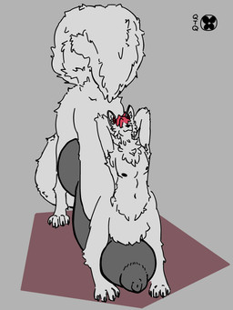 5_toes animal_genitalia animal_penis arm_tuft armpit_hair balls belly_tuft big_balls big_penis black_penis body_hair canine_genitalia canine_penis cheek_tuft claws curled_tail dewclaw elbow_tuft facial_tuft feet fluffy fluffy_tail front_view genitals hair hands_behind_head horn huge_balls huge_penis hyper hyper_balls hyper_genitalia hyper_penis knot knotted_penis male navel neck_tuft nipples penis penis_between_forepaws red_hair short_horn simple_background small_horn solo stretching tail toe_claws toes tuft quotethequiet sion_allona canid canine canis domestic_dog husky hybrid mammal nordic_sled_dog spitz taur 2025 3:4 colored_sketch hi_res signature sketch