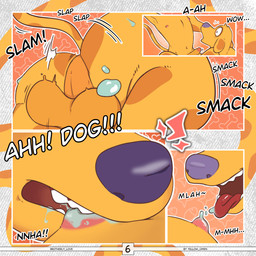 4_fingers anal anal_penetration anthro anthro_on_anthro anthro_penetrated anthro_penetrating anthro_penetrating_anthro balls big_balls big_butt big_penis bite biting_another biting_partner blue_nose blush blush_lines bodily_fluids bone bouncing_butt brown_body brown_fur butt butt_close-up cat_tail close-up comic_panel duo erection fangs fingers floppy_ears foreskin fur gasp genital_fluids genitals grinding hair heart_(marking) huge_butt huge_penis humanoid_genitalia humanoid_penis humping licking male male/male male_penetrated male_penetrating male_penetrating_male markings moan nipple_fetish nipple_lick nipple_play nipples nude onomatopoeia open_mouth orange_body outline pattern_background penetration penile penile_penetration penis penis_in_ass pointy_ears pushing rear_view red_nose saliva sex shocked simple_background smack_(sound_effect) sound_effects speech_bubble spots spotted_body spotted_fur sweat sweatdrop sweaty_butt tail teeth text thick_thighs throbbing tongue wet_tongue whiskers white_outline yellow_body yellow_omen catdog_(series) nickelodeon caninius_dog felinius_cat animal_humanoid canid canine canis cat_humanoid domestic_cat domestic_dog felid felid_humanoid feline feline_humanoid felis fish humanoid hybrid mammal mammal_humanoid marine 1:1 2025 artist_name colored comic digital_drawing_(artwork) digital_media_(artwork) english_text hi_res multiple_scenes brother_(lore) brothers_(lore) incest_(lore) sibling_(lore)