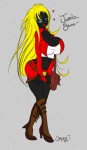 big_breasts blonde_hair boots breasts clothing curvy_figure female footwear hair high_heeled_boots high_heels long_hair looking_at_viewer not_furry pokemorph shoes solo wide_hips shmucky_(artist) milkjunkie nintendo pokemon jemilia_stone generation_1_pokemon humanoid jynx pokemon_(species) 2009 hi_res