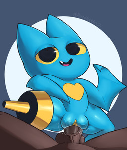 anthro balls black_eyes blue_body brown_body brown_skin duo female female_penetrated first_person_view genitals loli looking_at_viewer male male/female male_penetrating male_penetrating_female male_pov nude open_mouth pegleg penetration penis sex vaginal vaginal_penetration vulva yellow_sclera young young_anthro young_female purpbatboi cartoon_network mao_mao:_heroes_of_pure_heart adorabat bat mammal hi_res