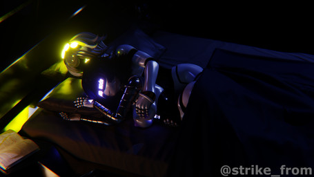 bed breasts clothing cuddling duo female furniture holding_breast machine male male/female panties sleeping spooning underwear waist_grab strikefrommidnight samzan_(modeler) glitch_productions murder_drones n_(murder_drones) uzi_(murder_drones) humanoid robot robot_humanoid 16:9 3d_(artwork) 4k absurd_res blender_(artwork) digital_media_(artwork) hi_res widescreen