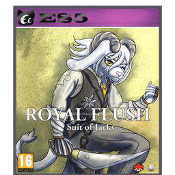 accessory anthro armor bandage bandaged_arm bottomwear breasts brown_clothing brown_topwear brown_vest chain clothing clubs_(suit) corsage ear_piercing ear_ring female fingerless_gloves fur gauntlets gloves grey_bottomwear grey_clothing grey_pants hair handwear holding_object holding_weapon horizontal_pupils logo looking_at_viewer medium_breasts necktie one_eye_closed pants piercing pink_cheeks pink_nose pupils ring_piercing rolled_up_sleeves sand scabbard simple_background solo suit_symbol title topwear vest weapon white_body white_fur white_hair yellow_eyes yellow_necktie sinisterslyfox vovanissimo dark_souls fromsoftware bovid caprine goat mammal 1:1 absurd_res cover digital_drawing_(artwork) digital_media_(artwork) hi_res shaded soft_shading video_game_cover