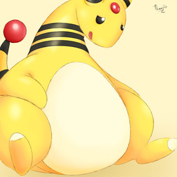 ambiguous_gender belly featureless_crotch feral front_view null overweight overweight_ambiguous simple_background solo spread_legs spreading tail thick_thighs wide_crotch thaasteo nintendo pokemon ampharos generation_2_pokemon pokemon_(species) 1:1 2019 hi_res