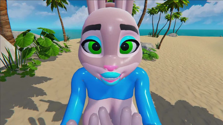 abdominal_bulge against_natural_surface against_surface against_tree anthro anthro_on_anthro anthro_penetrated anthro_penetrating anthro_penetrating_anthro areola balls beach bent_over big_balls big_breasts big_nipples big_penis biped blue_clothing blue_eyes bodily_fluids bouncing_balls bouncing_breasts bouncing_butt breasts brown_body butt butt_jiggle clothing colored_nails countershading duo erection eyeshadow female fingers footwear from_behind_position fur genitals glans glistening glistening_areola glistening_balls glistening_body glistening_breasts glistening_butt glistening_clothing glistening_face glistening_fur glistening_genitalia glistening_glans glistening_legwear glistening_nipples glistening_penis glistening_tail glistening_thighs glistening_topwear green_eyes grey_body gynomorph high_heels intersex intersex/female island jiggling latex latex_clothing legwear lips lipstick long_ears makeup multiple_angles nails navel nipples outside outside_sex penetration penile penile_penetration penis penis_in_vagina pink_clothing plant sex sex_on_the_beach shocked shoes shrug_(clothing) solo standing standing_sex surprised sweat tail thick_lips thigh_highs topwear tree tropical vaginal vaginal_penetration vulva cartoonhoneybunny honey_bunny_(cartoonhoneybunny) maple_bunny_(cartoonhoneybunny) hare lagomorph leporid mammal rabbit 16:9 3d_(artwork) 3d_animation animated digital_media_(artwork) long_playtime sound widescreen