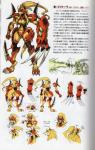 angry anthro armor blonde_hair claws energy female hair kemono machine macro muscular muscular_anthro muscular_female ponytail solo text unknown_artist super_robot_wars victora canid canine mammal robot japanese_text multiple_images official_art translation_request