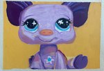 ambiguous_gender big_eyes big_head blue_eyes feral hooves on_model pig_nose purple_body purple_skin realistic_shading solo toony julianina58 hasbro littlest_pet_shop lps_550 domestic_pig mammal suid suine sus_(pig) hi_res pastel_(artwork) traditional_media_(artwork)