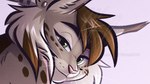 anthro ear_piercing feather_ear_ring female piercing solo nicnak044 nicole_(nicnak044) canada_lynx felid feline felis lynx mammal 16:9 2023 cropped preview widescreen