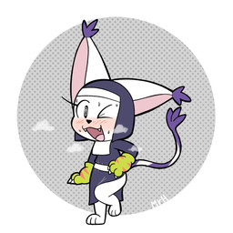 anthro aroused aroused_face aroused_smile blush claws clothed clothing eyelashes female fur gloves handwear looking_at_viewer nun nun_habit nun_outfit open_mouth religious_clothing smile solo steam tail white_body white_fur mr_harinezumi bandai_namco digimon bianc_(el_senor_erizo) digimon_(species) felid gatomon mammal 1:1 hi_res
