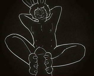 ambiguous_gender anthro duo feet first_person_view foot_fetish foot_play footjob hands_behind_head looking_at_viewer male male/ambiguous multi_nipple nipples paws relaxing sex tummy_nipples cielvonaefenleoht ciel_(cielvonaefenleoht) hare lagomorph leporid mammal rabbit snowshoe_hare hi_res nonbinary_(lore)