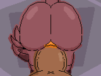 ambiguous_gender ambiguous_penetrated anthro anus balls big_balls big_butt big_penis bubble_butt butt duo erection female female_penetrating female_penetrating_male freckles fur genitals gynomorph hair huge_balls huge_butt huge_penis humanoid_genitalia hyper hyper_balls hyper_genitalia hyper_penis intersex looking_at_viewer machine male male/ambiguous male/female male_penetrated male_penetrating male_penetrating_ambiguous nude penetration penile penile_penetration penis sex simple_background tail thick_thighs toony toony_expression toony_eyes wide_hips thadeef3 latte_(thadeef3) rusti_(thadeef3) deer felid feline mammal robot 4:3 animated digital_media_(artwork) frame_by_frame restricted_palette