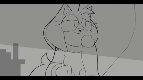 anthro anus big_butt butt cowgirl_position dialogue duo female from_front_position genitals male male/female mating_press on_bottom on_top penis sex tail vulva kambeenie sega sonic_the_hedgehog_(series) amy_rose anonymous eulipotyphlan hedgehog humanoid mammal animated long_playtime monochrome video