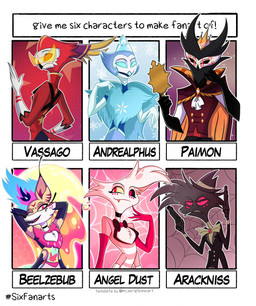 4_arms anthro blue_body blue_feathers cape clothing feathers female fur group gun honeycomb_(pattern) mafia male mirror multi_arm multi_limb outline pink_clothing pink_suit ranged_weapon red_body red_feathers royalty snow snowflake spider_web star suit text topwear unusual_hair weapon white_outline wings yellow_body yellow_fur yellow_sclera ricaudrios hazbin_hotel hellaverse helluva_boss six_fanarts_challenge andrealphus_(helluva_boss) angel_dust arackniss_(hazbin_hotel) paimon_(helluva_boss) queen_bee-lzebub_(helluva_boss) vassago_(helluva_boss) animal_humanoid ara_(genus) arachnid arachnid_humanoid arthropod arthropod_humanoid avian bee bird canid canid_demon canine demon fox galliform humanoid hymenopteran insect macaw macaw_demon mammal neotropical_parrot parrot peafowl peafowl_demon phasianid scarlet_macaw spider spider_demon spider_humanoid true_parrot 2026 absurd_res adversarial_noise character_name colored digital_drawing_(artwork) digital_media_(artwork) english_text hi_res meme