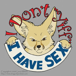 ambiguous_gender angry anthro copyright_symbol fur inner_ear_fluff looking_at_viewer solo symbol text tuft year dragonfyredawn lokis canid canine fennec_fox fox mammal true_fox 2009 english_text lol_comments low_res reaction_image