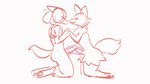 16:9 akibun animated anthro braixen chinese_cock_trap duo eyes_closed frottage fur generation_4_pokemon generation_6_pokemon genitals guide_lines hand_holding humping interlocked_fingers kissing lucario magic male male/male nintendo penetrable_sex_toy penile penis penis_kissing pokemon pokemon_(species) sex sex_toy sharing_sex_toy short_playtime sketch smile tail tail_motion widescreen