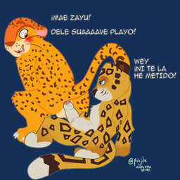 anal anal_penetration animal_print anthro balls blush body_hair butt costa_rica countershading duo erection fur genitals humanoid_genitalia humanoid_penis jaguar_print male male/male markings mascot mexico muscular muscular_male nude open_mouth penetration penile penile_penetration penis penis_in_ass pubes simple_background smile spots tail text transparent_background whisker_spots world_cup legguflops central_american_games fifa fifa_soccer namu_(central_american_games) zayu zayu_(fifa) felid jaguar mammal pantherine absurd_res alpha_channel digital_media_(artwork) hi_res spanish_text translated