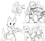 alcohol anal_request anthro balls beverage big_penis blush breasts clothed clothing drunk duo embarrassed erection female fur genitals group hair huge_penis intraspecies inviting_to_sex male male/female penis substance_intoxication neko3240 aggretsuko animal_crossing nintendo sanrio digby_(animal_crossing) fenneko isabelle_(animal_crossing) canid canine canis domestic_dog fennec_fox fox mammal true_fox hi_res monochrome brother_(lore) brother_and_sister_(lore) incest_(lore) sibling_(lore) sister_(lore) twincest_(lore) twins_(lore)