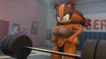 anthro big_breasts big_butt blue_eyes bodily_fluids body_size_growth breasts butt butt_expansion chaos_emerald city destruction exercise expansion female gem growth inside macro muscle_growth muscular muscular_anthro muscular_female music size_transformation solo sweat thick_thighs transformation weightlifting workout magnetvox sega sonic_boom sonic_the_hedgehog_(series) sticks_the_jungle_badger badger mammal mustelid musteline 16:9 2023 3d_(artwork) 3d_animation animated blender_(artwork) digital_media_(artwork) hi_res huge_filesize long_playtime sound webm widescreen