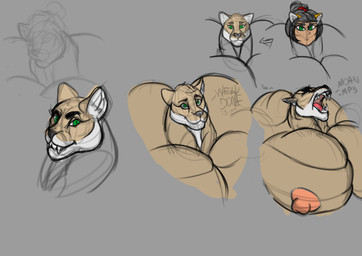 alternate_species anthro big_muscles female flat_chested furrification huge_muscles hyper hyper_muscles macro muscular pecs solo strong_female transformation trapezius jollymuppet demigod felid jaguar mammal pantherine absurd_res hi_res