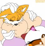 age_difference anthro big_breasts blue_eyes breast_suck breastfeeding breasts brown_eyes canine duo english_text eyes_closed female fox habbodude hair huge_breasts lagomorph male mammal michiyoshi miles_prower milf mother nude orange_hair parent rabbit sega smile sonic_(series) straight text vanilla_the_rabbit young
Rating: Questionable
Score: 7
User: Robinebra
Date: January 23, 2014