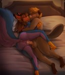 anthro anus bed blonde_hair blue_body blue_fur blush bodily_fluids brown_body brown_fur brown_hair cum cum_in_pussy cum_inside duo eyes_closed female female_penetrated fur furniture genital_fluids genitals hair kiss_on_lips kissing male male/female male_penetrating male_penetrating_female penetration penile penile_penetration penis penis_in_pussy pillow pussy sex vaginal vaginal_penetration ringstudios lily_squirrel ponder_beaver_(character) beaver giant_squirrel indian_giant_squirrel mammal rodent sciurid tree_squirrel 2023 hi_res