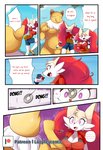 2020 absurd_res anthro big_breasts braixen bray_(lucyfercomic) breasts butt canid clothing comic cute_fangs dialogue duo english_text fan_character female generation_1_pokemon generation_6_pokemon hi_res hypno_(pokemon) hypnosis lucyfercomic male mammal may_(pokemon) mind_control nintendo pokeball pokemon pokemon_(species) pokemon_speak text ugly_bastard