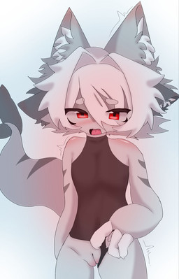 anthro female solo yiyi hi_res