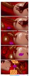 age_difference anal anthro balls big_balls big_penis bite biting_lip bodily_fluids dialogue duo female genitals gynomorph huge_balls huge_penis hyper hyper_balls hyper_genitalia hyper_penis intersex intersex/male male mature_female penis size_difference size_play small_dom_big_sub sweat james_howard patreon subscribestar aamon_(james_howard) tina's_mom_(james_howard) bat demon mammal absurd_res comic hi_res