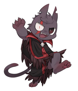 3_toes anthro barefoot clothed clothing eye_scar facial_scar feet fur looking_at_viewer male notched_ear open_mouth open_smile pawpads scar simple_background smile solo tail toes white_background weeruka cult_of_the_lamb massive_monster_(studio) aym_(cult_of_the_lamb) domestic_cat felid feline felis mammal 2025 absurd_res digital_drawing_(artwork) digital_media_(artwork) hi_res