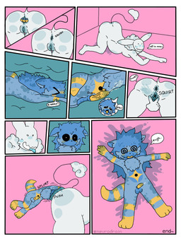 anal anal_vore anthro anus balls blue_blush blue_body blue_fur blue_insides blue_tongue blush bodily_fluids border butt cum cum_in_ass cum_inside dialogue duo endosoma female fur genital_fluids genitals halo internal internal_anal male male/female masturbation moan multicolored_body multicolored_fur nude orgasm penis safe_vore size_difference sound_effects speech_bubble spread_vulva spreading sweat sweatdrop sweaty_body sweaty_butt tapering_penis text tongue tongue_out vore vulva white_body white_border white_fur yellow_blush yellow_body yellow_fur yellow_penis nevrodrain rain_world videocult astral_(jeddy) pipe_(jeddy) slugcat splynter 3:4 comic english_text hi_res
