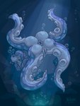 3:4 absurd_res animal_humanoid anus ass_up big_anus blue_body bubble bubble_butt butt cephalopod cephalopod_humanoid coleoid deep_sea female genitals glowing hi_res humanoid looking_at_viewer marine marine_humanoid mollusk mollusk_humanoid monster monster_girl_(genre) monstrous_humanoid nikozoi octavia_(incorita) octopodiform octopus octopus_humanoid octopussy open_mouth pseudo_hair pussy rear_view rock solo spread_legs spreading suction_cup tentacle_hair tentacles tongue white_body