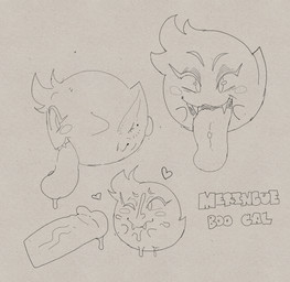 anus bedroom_eyes big_tongue blush blush_stickers bodily_fluids butt cum cum_drip cum_dripping_from_penis cum_on_face disembodied_penis dripping duo erection eyebrows eyelashes fangs female female_focus genital_fluids genitals ghost_tail glans hair heart_symbol humanoid_genitalia humanoid_penis long_tongue looking_back male male/female markings mole_(marking) mole_on_anus narrowed_eyes not_furry one_eye_closed one_eye_half-closed open_mouth open_smile penis piercing presenting presenting_hindquarters pseudo_hair saliva saliva_drip seductive smile teeth text tongue tongue_out tongue_piercing vein veiny_penis vulva dogma mario_bros nintendo boo_(mario) ghost sphere_creature spirit 2024 absurd_res character_name digital_media_(artwork) hi_res