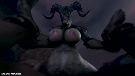 amazon_position anthro anthro_penetrated areola balls big_breasts biped bouncing_breasts breasts dominant dominant_anthro dominant_female duo erection eye_contact female female_dominating_human female_focus female_on_human female_penetrated female_rape first_person_view from_front_position genitals horn human_on_anthro human_penetrating human_penetrating_anthro human_pov interspecies larger_anthro larger_female larger_penetrated looking_at_another looking_at_partner looking_at_viewer looking_pleasured low-angle_view male male/female male_on_anthro male_penetrating male_penetrating_female male_pov navel nipples nude outside penetrating_pov penetration penile penile_penetration penis penis_in_vagina power_bottom sex size_difference smaller_human smaller_male submissive submissive_human submissive_male submissive_pov text vaginal vaginal_penetration vulva kasdaq red-eye_(modeler) fallout microsoft deathclaw human mammal monster scalie 16:9 3d_(artwork) 3d_animation animated digital_media_(artwork) hi_res high_framerate no_sound short_playtime source_filmmaker_(artwork) video widescreen