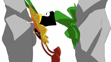 abdominal_bulge anthro anthro_penetrated balls big_penis biped bodily_fluids bottomless bottomless_female bouncing_balls clothed clothing cum cum_drool cum_in_mouth cum_inside deep_penetration double_penetration extreme_size_difference eyes_closed eyewear fellatio female female_on_human female_penetrated flower genital_fluids genitals goggles goggles_around_neck group human_on_anthro human_penetrating human_penetrating_anthro human_penetrating_female interspecies larger_male leaf_legs leaking_cum living_condom male male/female male_penetrating male_penetrating_female meeting_in_the_middle mmf_threesome oral oral_penetration pectoral_bulge penetration penile penile_penetration penis penis_in_mouth petal_hair plant ridiculous_fit rough_sex sex shirt shirt_only simple_background size_difference smaller_female smaller_penetrated spitroast submissive submissive_anthro submissive_female synchronized_thrusting thrusting topwear topwear_only trio don_pena senor_pena electronic_arts plants_vs._zombies plants_vs._zombies_heroes popcap_games solar_flare_(pvz) elemental_creature flora_fauna flower_creature human mammal sunflower_(pvz) 16:9 2d_animation animated hi_res loop widescreen