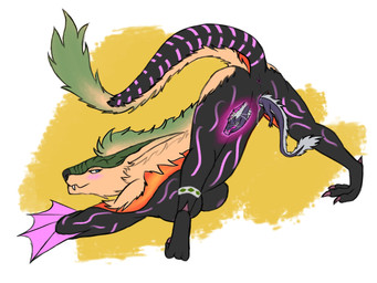 ambiguous_gender anthro anthro_pred anus ass_up blue_eyes blush bodily_fluids butt challenge duo extreme_size_difference female feral feral_prey fur genital_fluids genitals hair horn inside internal jack-o'_pose looking_at_viewer male male/female male_pred male_prey micro nude partially_inside penetration pose sex simple_background size_difference smile soft_vore tail teeth unbirthing vaginal vaginal_fluids vaginal_penetration vore vulva willing_pred willing_prey wings x-ray_view yellow_body yellow_fur superplus ark_survival_(series) mythology corrhan kustrin dragon mammal managarmr mythological_creature mythological_scalie scalie 4:3 absurd_res digital_media_(artwork) hi_res