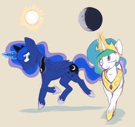 blue_body blue_eyes blue_feathers blue_fur blue_hair crown cutie_mark duo eyelashes feathers female feral fur glowing green_hair grey_hair hair happy headgear hooves horn magic magic_user moon multicolored_hair open_mouth open_smile pink_hair princess purple_eyes royalty simple_background smile sun two_tone_hair white_background white_body white_fur wings marsminer friendship_is_magic hasbro my_little_pony mythology princess_celestia_(mlp) princess_luna_(mlp) equid equine mammal mythological_creature mythological_equine unicorn winged_unicorn 2018 hi_res