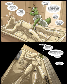 2_panel_comic anthro aphrodisiac_gas asylum barcode bdsm bedroom_eyes biped bondage bound chastity_bulge chastity_device clothing dialogue dominant dominant_male duo encasement facial_piercing gag gagged helpless latex lock_bulge lock_symbol male male/male narrowed_eyes nose_piercing nose_ring null_bulge nurse_clothing nurse_uniform oubliette padded_room permanent_bondage piercing ring_piercing seductive speech_bubble spread_eagle submissive submissive_male text text_on_latex uniform vacuum_bed wearing_chastity_device stripedcrocodile nintendo pokemon edgar_munroe sigurd_(horsesigurd) equid equine generation_1_pokemon horse mammal pokemon_(species) scyther english_text hi_res