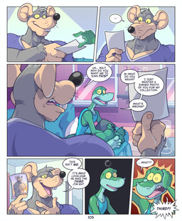 4_fingers anthro bag black_nose blockage_(layout) blue_clothing blue_shirt blue_tank_top blue_topwear border bottomwear brown_bottomwear brown_clothing brown_pants buckteeth clothed clothed_anthro clothed_male clothing countershade_face countershading dialogue duo fingers fully_clothed fur furniture green_body green_eyes green_skin grey_body grey_bottomwear grey_clothing grey_fur grey_shorts inside larger_anthro larger_male living_room looking_at_another male male/male muscular muscular_anthro muscular_male nervous nipple_outline on_sofa pants pec_cleavage pecs purple_clothing purple_shirt purple_t-shirt purple_topwear shirt shorts sitting sitting_on_sofa size_difference slim slim_anthro slim_male smaller_anthro smaller_male sofa speech_bubble t-shirt tail tan_body tan_skin tank_top teeth text three_frame_image topwear v-neck white_border yellow_sclera yes-no_question anti_dev jim_rat tripp_(anti_dev) anole lizard mammal murid murine rat reptile rodent scalie 2026 colored comic digital_drawing_(artwork) digital_media_(artwork) english_text hi_res shaded