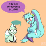 anthro anthro_on_feral balls bestiality big_balls blue_body bouncing_balls duo female feral from_front_position genitals hyper hyper_genitalia intersex intersex/female mating_press parody plump_labia pumped_pussy pussy sex size_difference small_but_hung killrabs sound_warning chikn_nuggit spaicy slushi_(chikn_nuggit) canid canine fox mammal animated sound webm