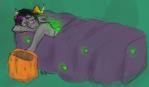 bodily_fluids horn male not_furry simple_background solo vomit conditional_dnp wolftacos homestuck ms_paint_adventures eridan_ampora alien alien_humanoid horned_humanoid humanoid troll_(homestuck) digital_media_(artwork)