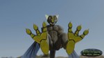 animal_genitalia anthro anus blue_sky blurred_background claws curling_toes feet foot_focus genital_slit genitals glowing glowing_horn horn hovering looking_at_viewer male membrane_(anatomy) membranous_wings muscular muscular_anthro pawpads paws sky solo tail tail_motion toe_claws wings esd-driggins blender_cycles mythology driggins dragon mythological_creature mythological_scalie scalie 16:9 3d_(artwork) 3d_animation animated blender_(artwork) digital_media_(artwork) loop short_playtime widescreen