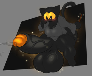 anthro balls big_balls big_breasts big_butt big_penis blush bodily_fluids breasts butt clothed clothing genital_fluids genitals gynomorph gynomorph_anthro hand_on_face huge_balls huge_butt huge_penis hyper hyper_balls hyper_genitalia hyper_penis intersex intersex_anthro leaking_precum looking_at_genitalia looking_at_penis looking_down looking_worried magic magic_wand pantsless particles penis precum shortstack shortstack_gynomorph shortstack_intersex simple_background solo tail vein veiny_penis spinycatto google google_doodle magic_cat_academy momo_(google) felid feline mammal 2023 colored_sketch digital_drawing_(artwork) digital_media_(artwork) hi_res sketch watermark