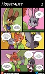 2021 anthro brown_eyes canid canine catherine_hopps_(siroc) clothed clothing comic dialogue disney english_text eyes_closed fan_character female fox green_eyes group hair hair_over_eye half-closed_eyes heart_symbol hi_res judy_hopps kissing_cheek lagomorph leporid male male/female mammal narrowed_eyes nick_wilde one_eye_obstructed open_mouth purple_eyes rabbit red_fox sibling_(lore) siroc sister_(lore) sisters_(lore) speech_bubble teeth text tongue true_fox url yellow_eyes zootopia
