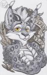 anthro black_nose claws male nude simple_background solo white_background shawnthegirl mythology jarvis_(darthandroid) dragon felid feline hybrid lynx mammal mythological_creature mythological_scalie scalie 2017 restricted_palette