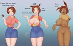 anthro areola arm_in_front arm_under_breasts arms_bent base_one_layout basic_sequence big_breasts bottomwear breast_expansion breasts brown_areola brown_body brown_breasts brown_ears brown_fur brown_hair brown_pussy brown_tail clothed clothed_to_nude clothing clothing_loss derp_eyes dialogue dropping_object empty_eyes expansion exposed_breasts female fully_clothed fully_clothed_to_nude fur genitals gradient gradient_background hair hand_on_hip hand_on_own_hip holding_hips holding_object human_to_anthro intelligence_loss linear_sequence loss_of_speech mature_female mind_wipe motion_path name_drop name_in_dialogue nipples nude nut_(hardware) object_motion_path one_row_layout open_clothing open_shirt open_topwear partially_clothed path_lines pencil_skirt pokemon_speak pussy shirt short_tail simple_background skirt solo species_transformation standing tail text three_frame_image three_frame_sequence topwear transformation transformation_by_item transformation_mechanism transformation_sequence verbal_reaction_to_tf wide_hips redtetsu nintendo pokemon delia_ketchum eevee generation_1_pokemon human mammal pokemon_(species) comic_sans english_text sequence